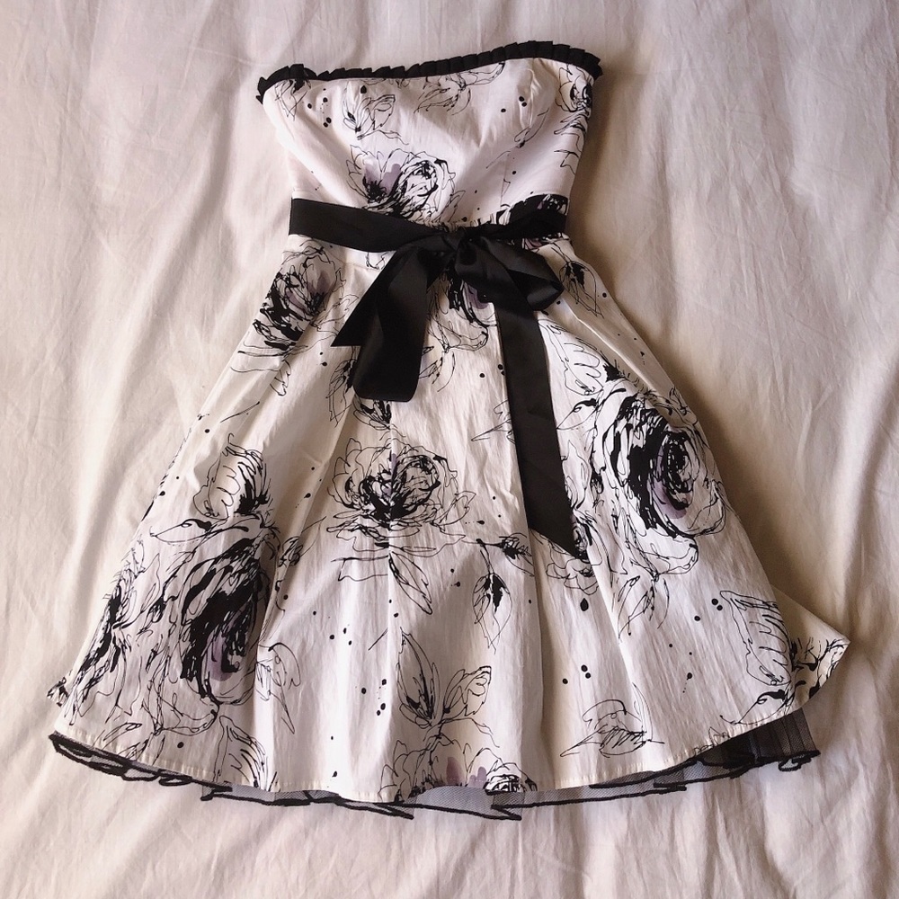 Strapless Prom Dress